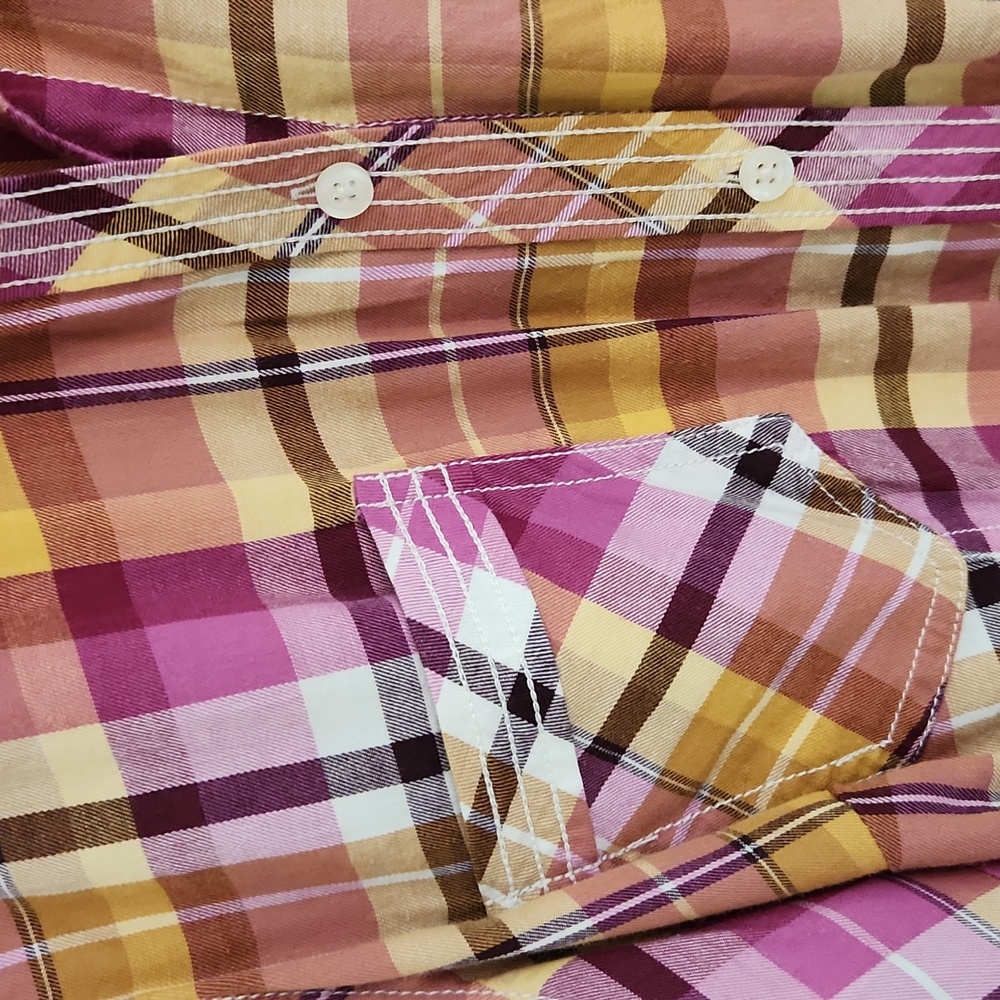 Plaid Button Down - image 3